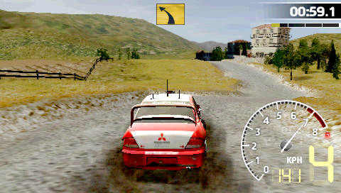 WRC: World Rally Championship screenshot 3 for PSP